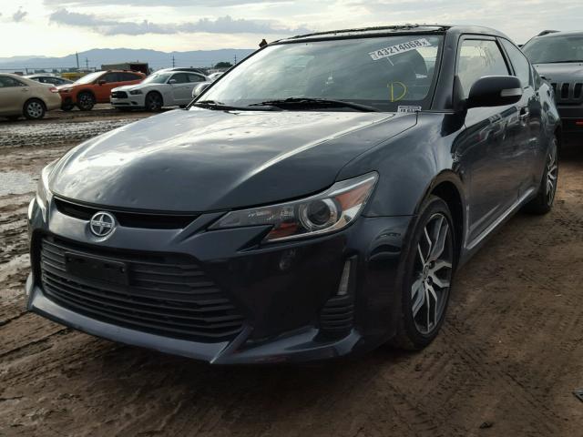 JTKJF5C74GJ019978 - 2016 TOYOTA SCION TC 蓝色 照片 2