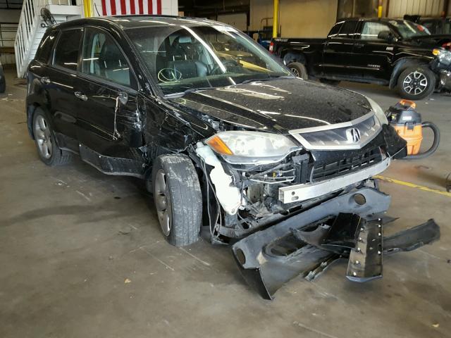 5J8TB18288A019342 - 2008 ACURA RDX BLACK photo 1