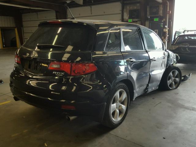 5J8TB18288A019342 - 2008 ACURA RDX BLACK photo 4