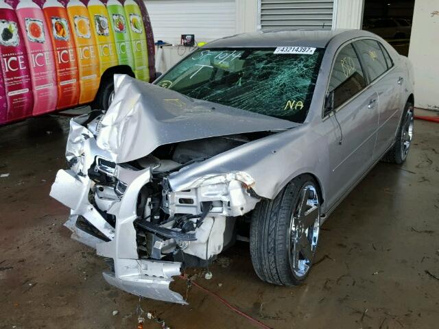 1G1ZC5E14BF197728 - 2011 CHEVROLET MALIBU 1LT 银色 照片 2