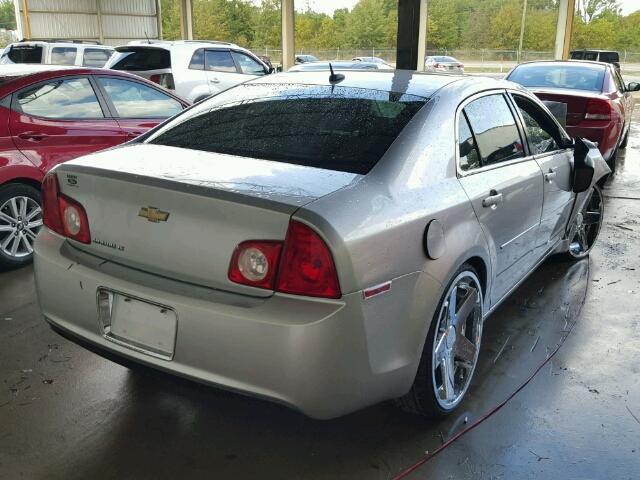 1G1ZC5E14BF197728 - 2011 CHEVROLET MALIBU 1LT 银色 照片 4