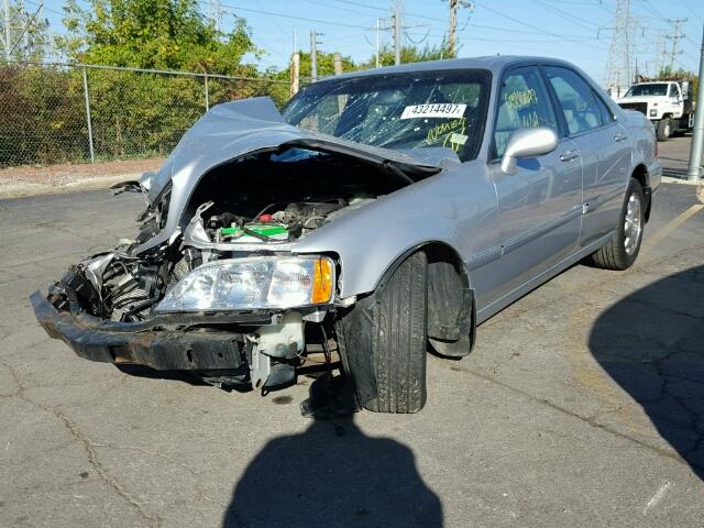 JH4KA96644C003878 - 2004 ACURA 3.5RL SILVER photo 2