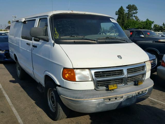 2B7LB31Z8WK113479 - 1998 DODGE RAM VAN B3 WHITE photo 1