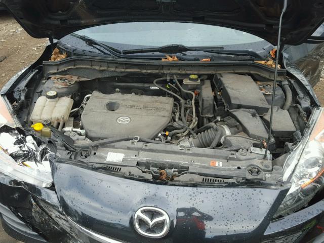 JM1BL1SF0A1205630 - 2010 MAZDA 3 I BLACK photo 7