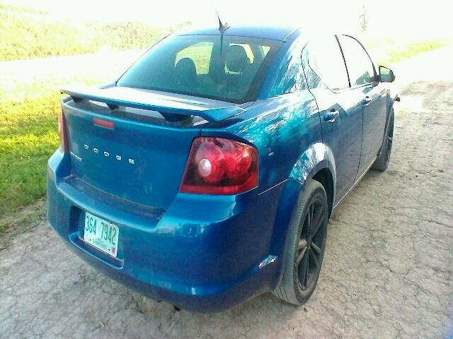 1C3CDZAB2EN129801 - 2014 DODGE AVENGER SE BLUE photo 4