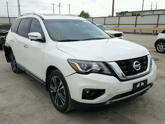 5N1DR2MN3HC610781 - 2017 NISSAN PATHFINDER WHITE photo 1