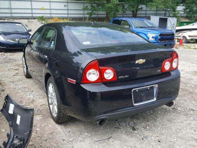 1G1ZK57728F258460 - 2008 CHEVROLET MALIBU LTZ 黑色 照片 3
