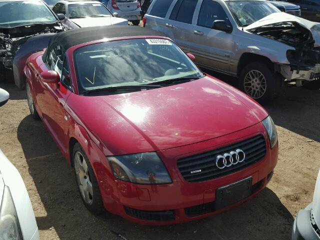 TRUUT28N611006164 - 2001 AUDI TT QUATTRO RED photo 1