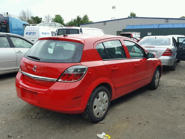 W08AR671085109481 - 2008 SATURN ASTRA XE RED photo 4