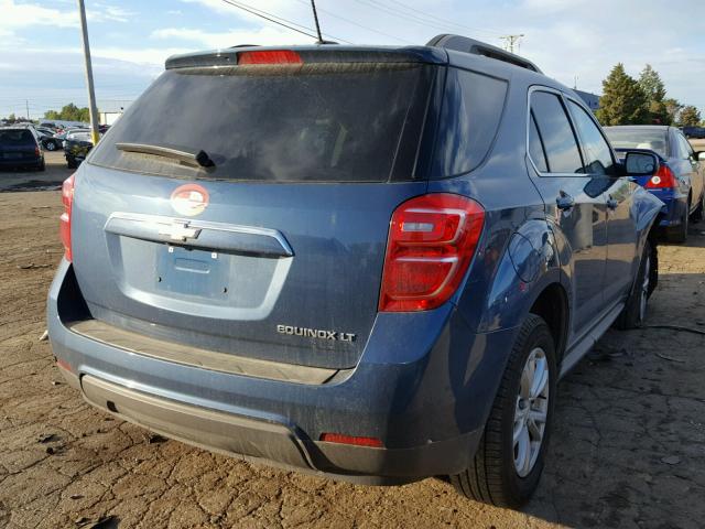 2GNALCEK9G6223962 - 2016 CHEVROLET EQUINOX BLUE photo 4