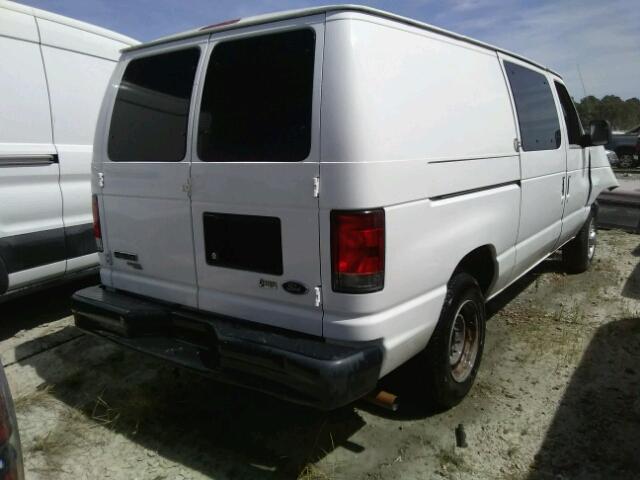 1FTNE1EW0DDB06179 - 2013 FORD ECONOLINE WHITE photo 4