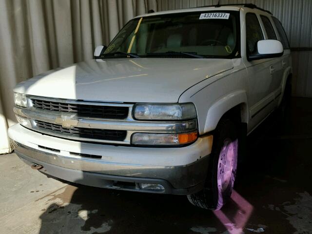 1GNEK13Z54J223688 - 2004 CHEVROLET TAHOE WHITE photo 2