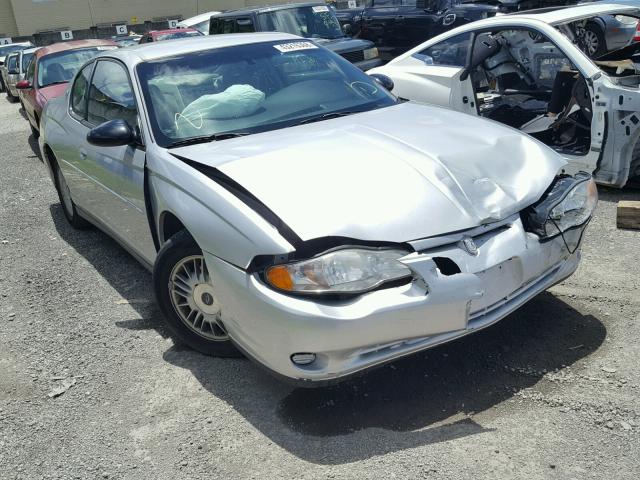 2G1WW12E619291692 - 2001 CHEVROLET MONTE CARL 银色 照片 1