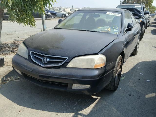 19UYA42671A024060 - 2001 ACURA 3.2CL TYPE BLACK photo 2