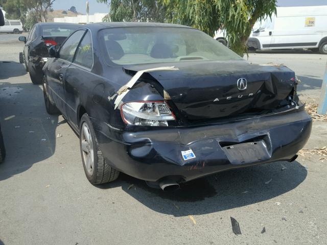 19UYA42671A024060 - 2001 ACURA 3.2CL TYPE BLACK photo 3