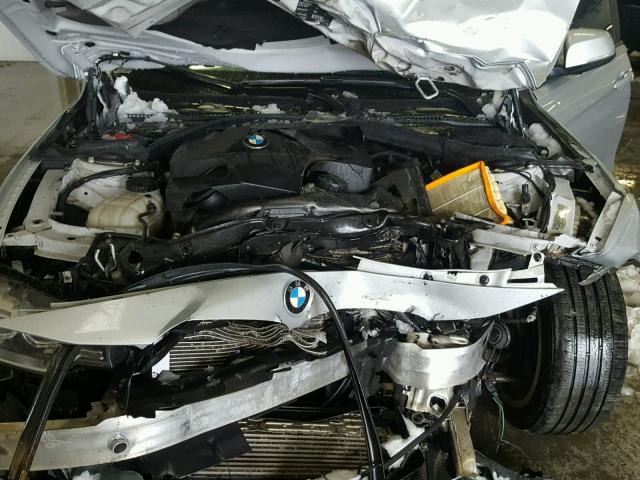 WBA3B9C56DJ465706 - 2013 BMW 335 XI SILVER photo 7