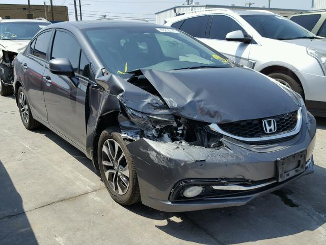 2HGFB2F9XDH535135 - 2013 HONDA CIVIC EXL 灰色 照片 1