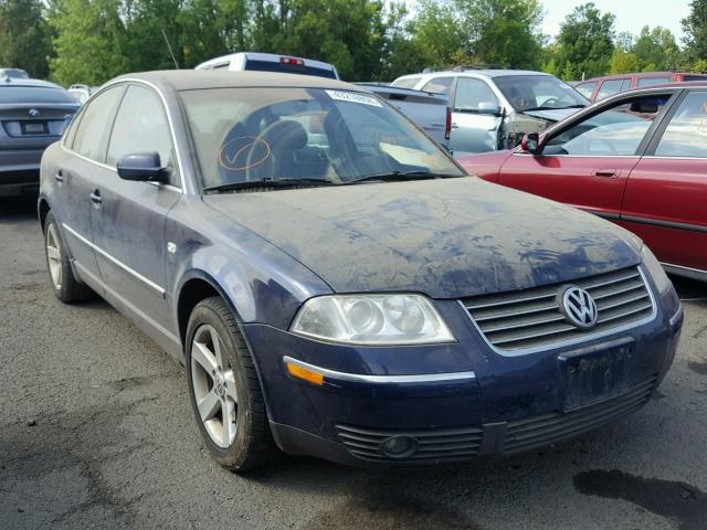 WVWRH63B34P100364 - 2004 VOLKSWAGEN PASSAT GLX BLUE photo 1