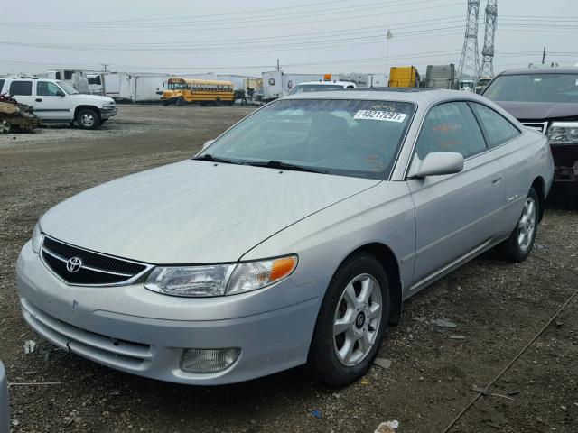 2T1CF22P7YC262164 - 2000 TOYOTA CAMRY SOLA SILVER photo 2