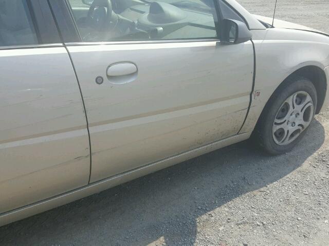 1G8AJ52F94Z221964 - 2004 SATURN ION LEVEL TAN photo 9