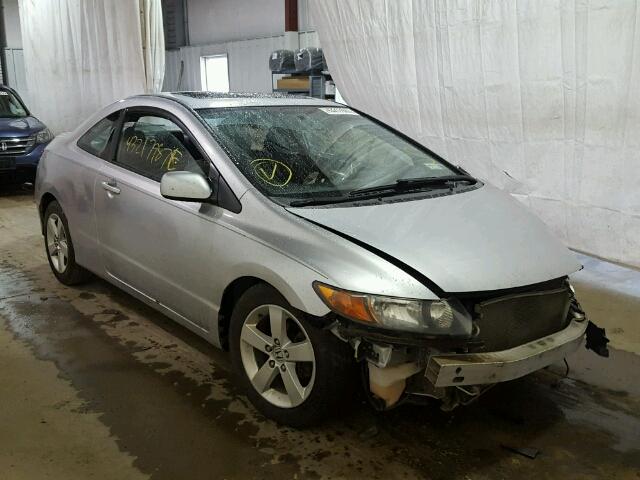 2HGFG12898H517501 - 2008 HONDA CIVIC EX SILVER photo 1