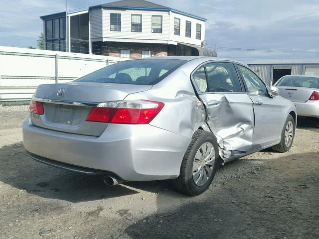 1HGCR2F74DA153047 - 2013 HONDA ACCORD SILVER photo 4