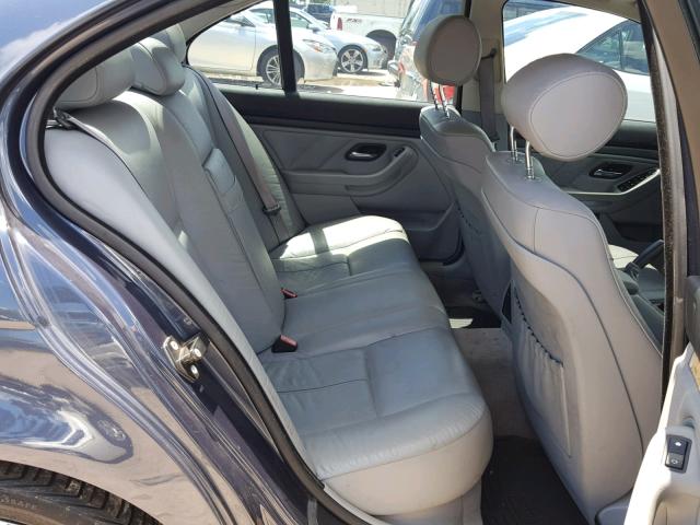 WBADT63412CH89075 - 2002 BMW 530 I AUTO BLUE photo 6