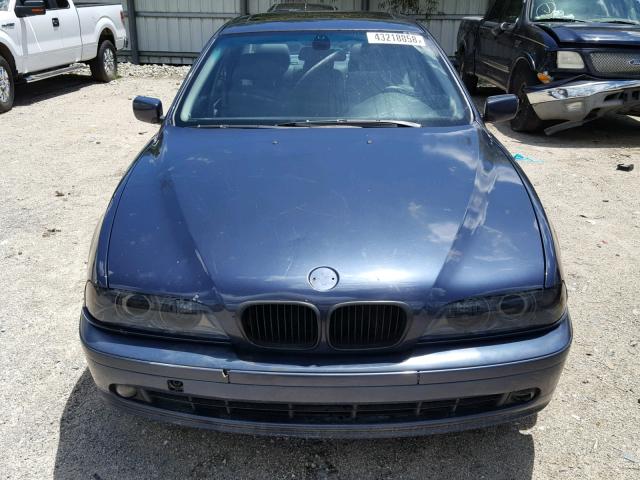 WBADT63412CH89075 - 2002 BMW 530 I AUTO BLUE photo 9