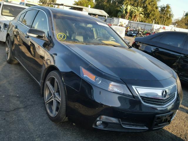 19UUA9F78CA009584 - 2012 ACURA TL BLACK photo 1