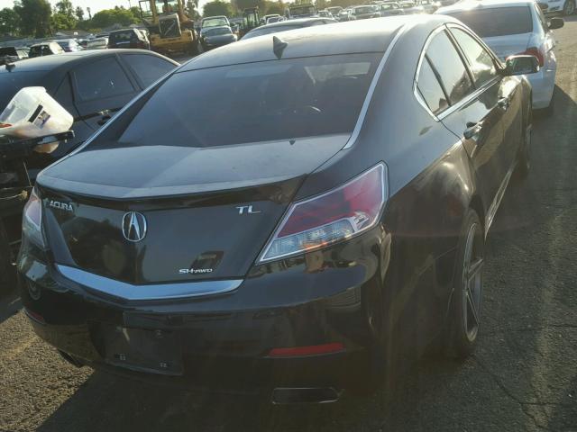 19UUA9F78CA009584 - 2012 ACURA TL BLACK photo 4