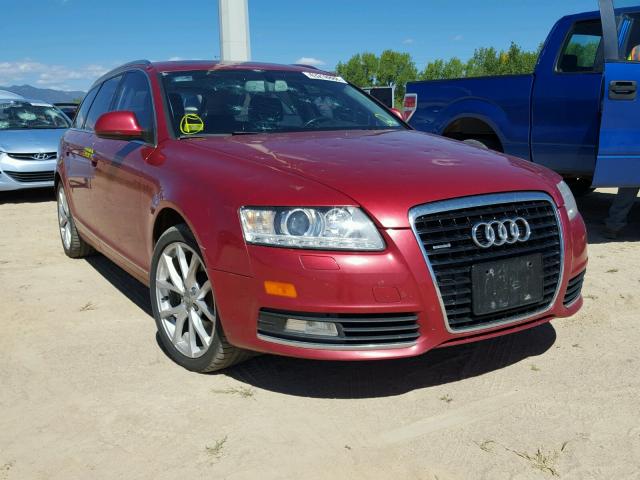 WAUNG74F19N028668 - 2009 AUDI A6 RED photo 1