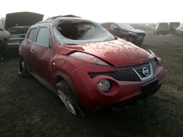 JN8AF5MV2DT209769 - 2013 NISSAN JUKE S RED photo 1