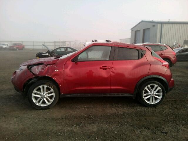 JN8AF5MV2DT209769 - 2013 NISSAN JUKE S RED photo 9