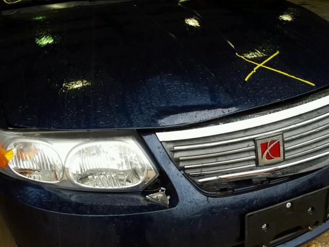1G8AL55F87Z125902 - 2007 SATURN ION LEVEL BLUE photo 9