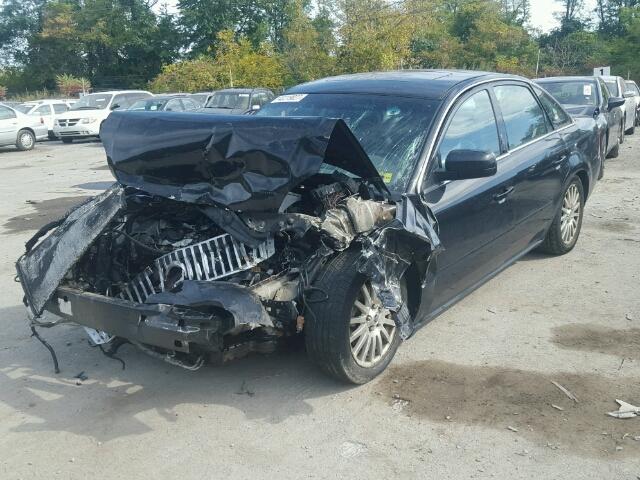 1MEHM43136G610380 - 2006 MERCURY MONTEGO PR BLACK photo 2