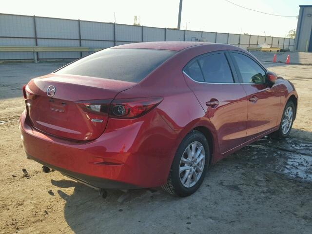 3MZBM1U70GM305061 - 2016 MAZDA 3 RED photo 4