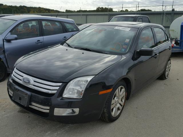 3FAHP08109R127975 - 2009 FORD FUSION SEL BLACK photo 2