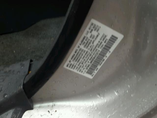 5FNRL38605B423274 - 2005 HONDA ODYSSEY EX SILVER photo 10