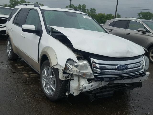 1FMDK07W18GA13571 - 2008 FORD TAURUS X E WHITE photo 1