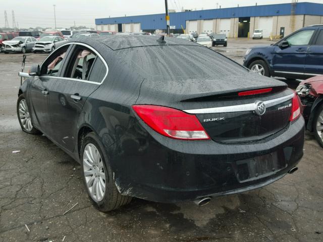 2G4GS5EV1C9203401 - 2012 BUICK REGAL PREM BLACK photo 4