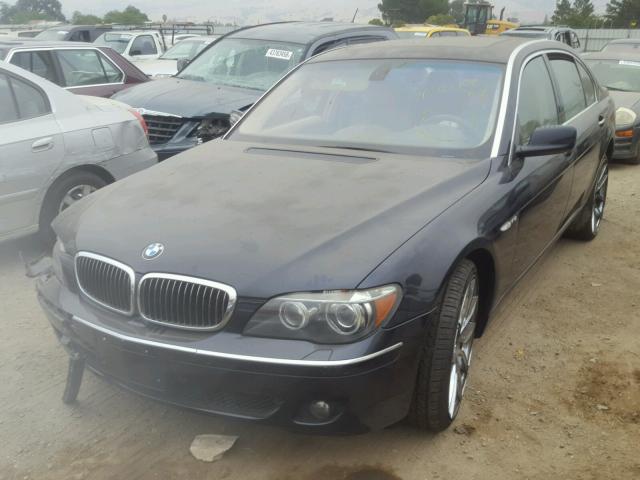 WBAHN03576DD98501 - 2006 BMW 760 LI BLACK photo 2