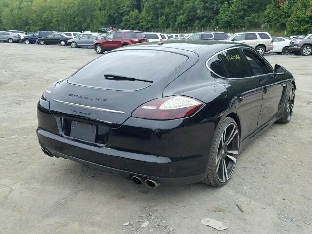 WP0AB2A76AL063190 - 2010 PORSCHE PANAMERA S BLACK photo 4