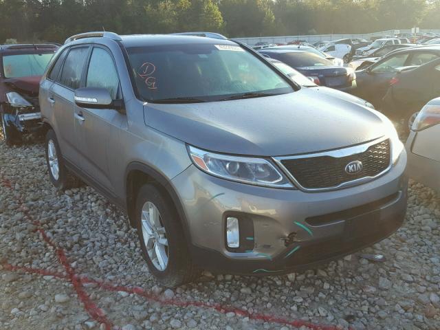 5XYKT3A63FG643577 - 2015 KIA SORENTO LX CHARCOAL photo 1