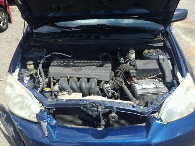 2T1KR32E95C500129 - 2005 TOYOTA COROLLA MA BLUE photo 7