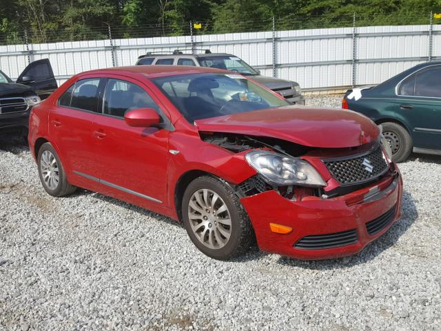 JS2RF9A3XD6100490 - 2013 SUZUKI KIZASHI SE RED photo 1