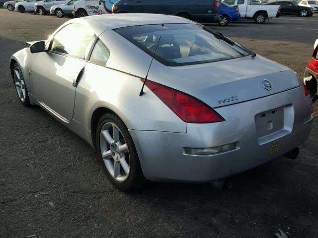 JN1AZ34E65M651573 - 2005 NISSAN 350Z SILVER photo 3