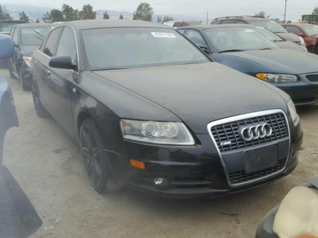 WAUEH74F66N083285 - 2006 AUDI A6 S-LINE BLACK photo 1