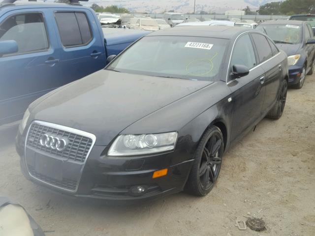 WAUEH74F66N083285 - 2006 AUDI A6 S-LINE BLACK photo 2