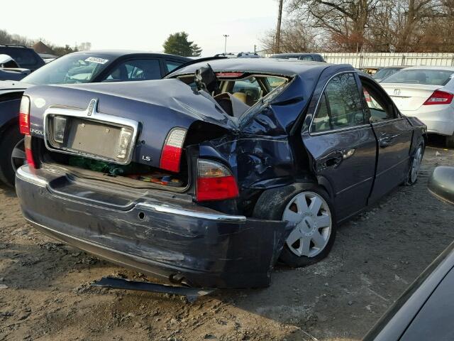 1LNHM86S64Y608770 - 2004 LINCOLN LS 蓝色 照片 4