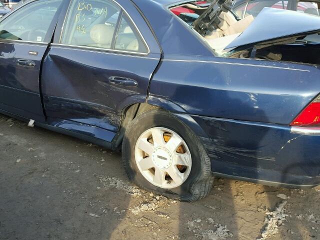 1LNHM86S64Y608770 - 2004 LINCOLN LS 蓝色 照片 9